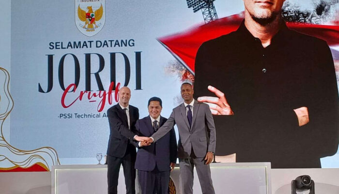 Jordi Cruyff Siap Adaptasi dan Bangun Sepak Bola Indonesia