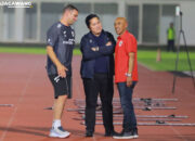 Erick Thohir Kunjungi TC Timnas U-23 Jelang ASEAN Cup 2025