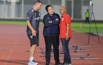Erick Thohir Kunjungi TC Timnas U-23 Jelang ASEAN Cup 2025
