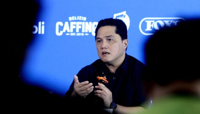 Erick Thohir Enggan Bahas Pelatih Baru Timnas Indonesia: “Saya Di Sini Sebagai Menpora”