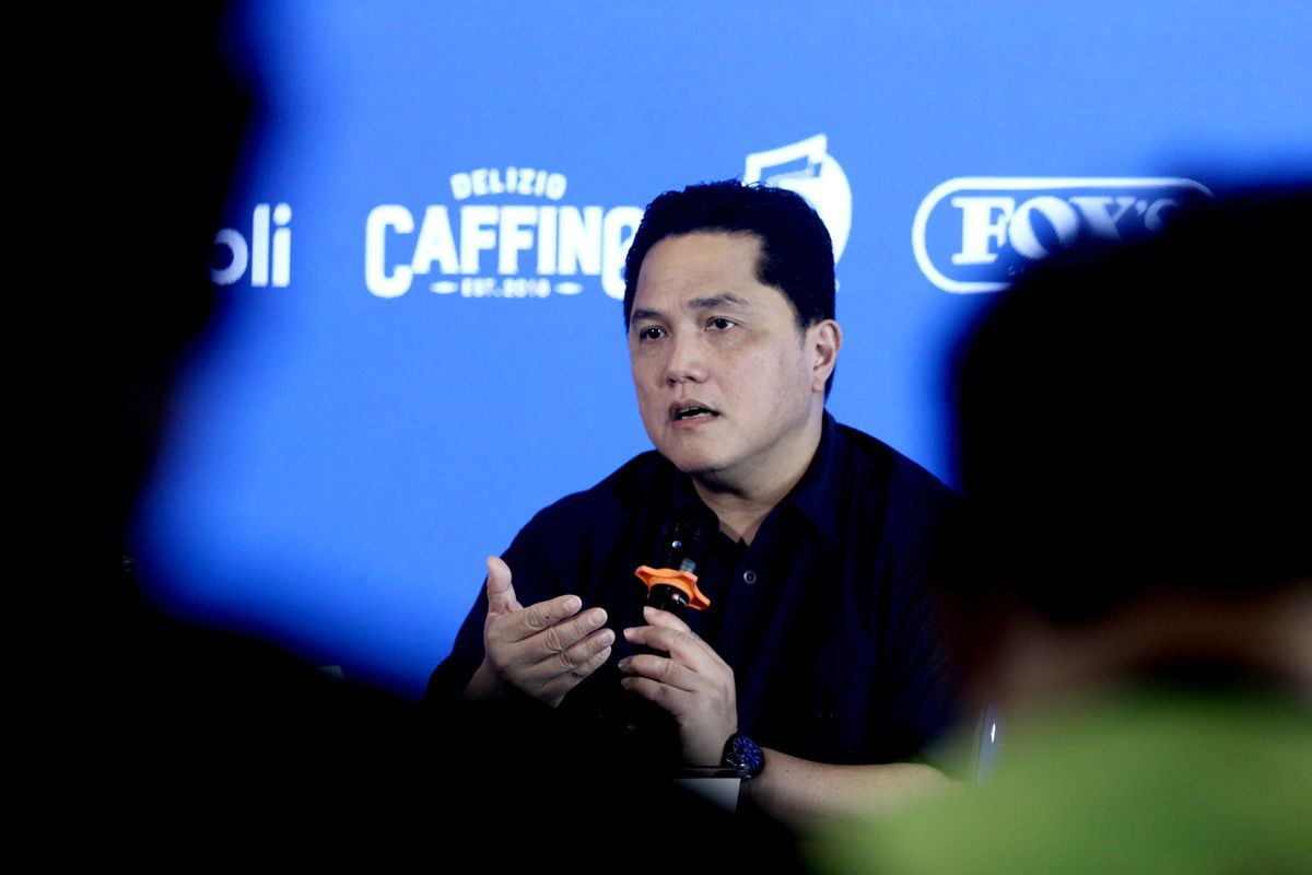 Erick Thohir Enggan Bahas Pelatih Baru Timnas Indonesia: “Saya Di Sini Sebagai Menpora”