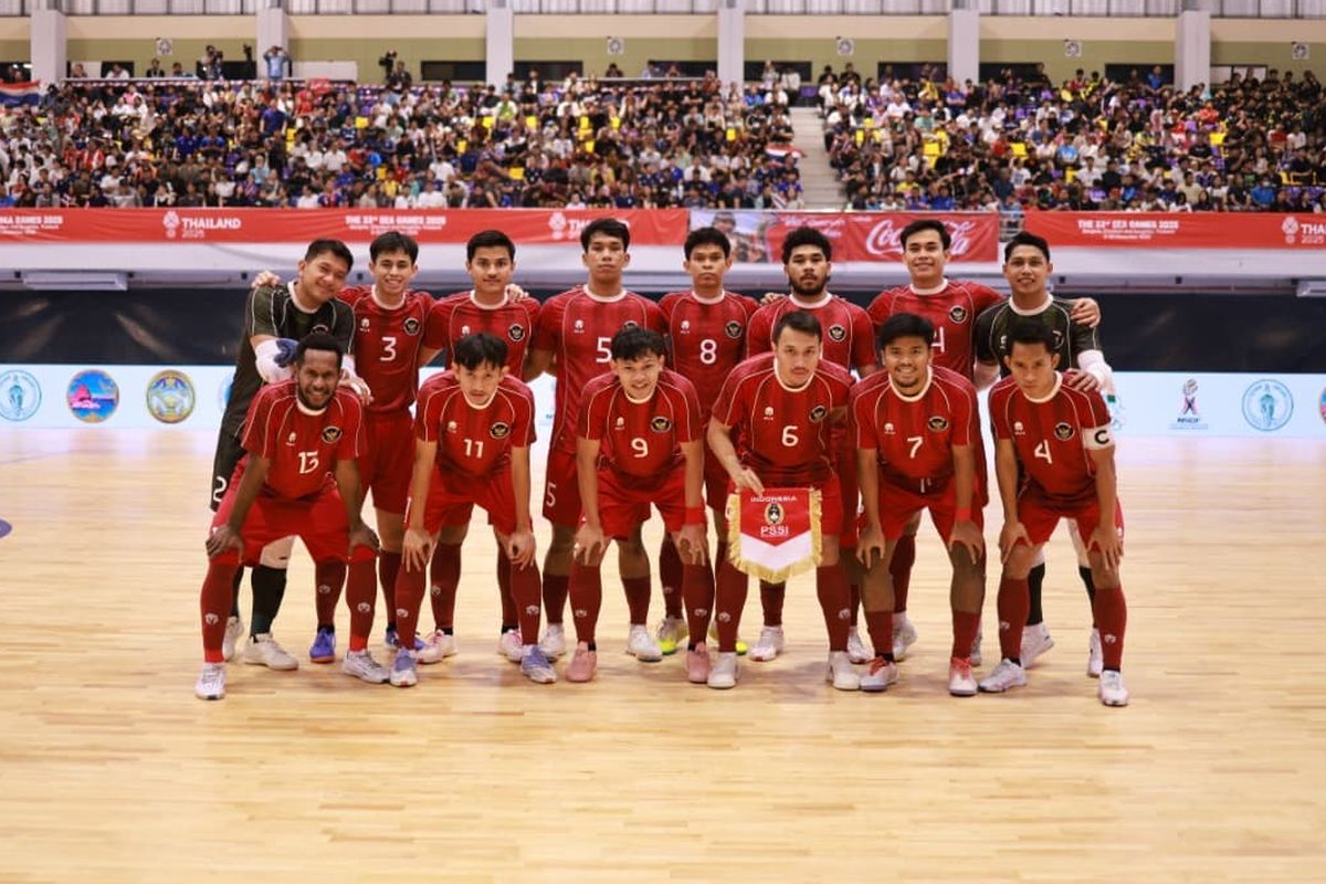 Timnas Futsal Indonesia vs Thailand: Laga Penentuan Medali Emas SEA Games 2025 Live di MNCTV