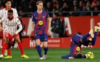 Girona 2-1 Barcelona: Blaugrana Kehilangan Puncak, Ini Nilai Rapornya