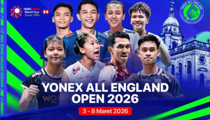 Hasil Drawing Wakil Indonesia di All England 2026