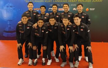 Jadwal Lengkap Tim Indonesia di Piala Thomas 2026