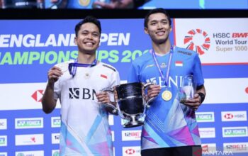 Anthony Ginting dan Jonatan Christie Kembali Bersatu di Thomas Cup 2026