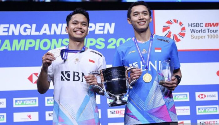Anthony Ginting dan Jonatan Christie Kembali Bersatu di Thomas Cup 2026