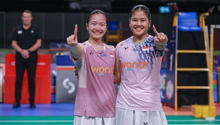 Rachel/Febi Bangkit Dramatis, Indonesia Samakan Kedudukan Lawan Taiwan di Uber Cup 2026