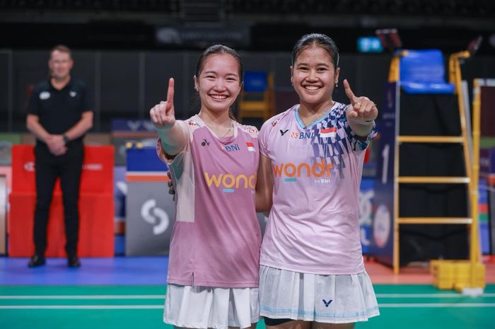 Rachel/Febi Bangkit Dramatis, Indonesia Samakan Kedudukan Lawan Taiwan di Uber Cup 2026