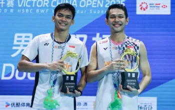 Duel Sengit Berujung Manis, Fajar/Fikri Tampil Solid dan Amankan Tiket Semifinal BAC 2026