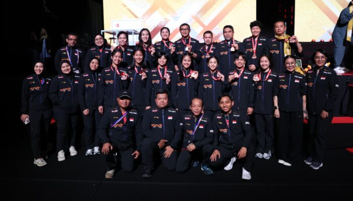 Tim Uber Indonesia Raih Perunggu di Uber Cup 2026, PBSI Beri Apresiasi