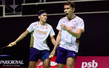 Fajar/Fikri Tembus Final Singapore Open 2026 Usai Singkirkan Ganda China