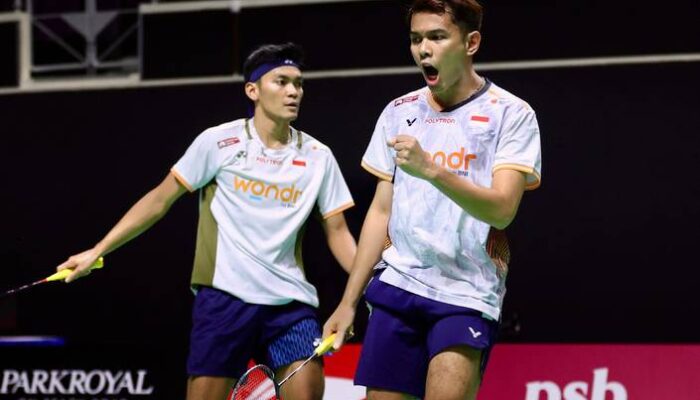 Fajar/Fikri Tembus Final Singapore Open 2026 Usai Singkirkan Ganda China