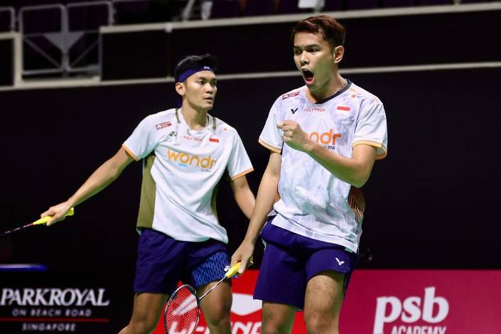 Fajar/Fikri Tembus Final Singapore Open 2026 Usai Singkirkan Ganda China