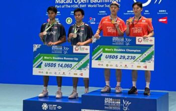 Ali Faathir/Devin Raih Runner-up Macau Open 2026, Petik Banyak Pelajaran Berharga