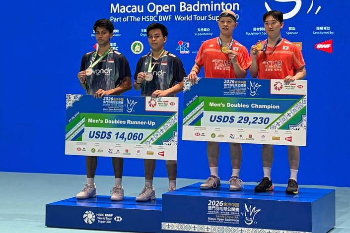 Ali Faathir/Devin Raih Runner-up Macau Open 2026, Petik Banyak Pelajaran Berharga