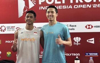 Jonatan Christie Bangkit dan Lolos ke Perempatfinal Indonesia Open 2026