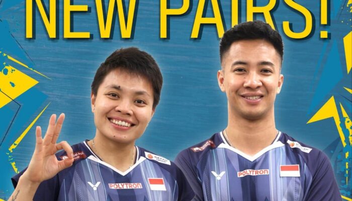 Dejan/Apriyani Siap Debut, PBSI Perkenalkan Dua Pasangan Ganda Campuran Baru