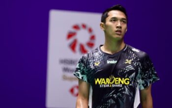Jonatan Christie Kembali Takluk dari Victor Lai, Langkah di China Open 2026 Terhenti di Perempat Final